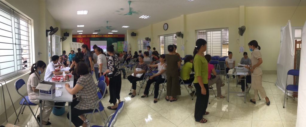 Viện LIGHT khám sức khỏe miễn phí cho nữ lao động di cư tại Hà Nội – 23/7/2019